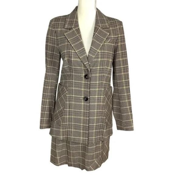 Cabi, Pastime Plaid Tailored Suit, size Medium - Picture 4 of 16